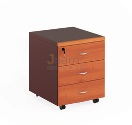 Кабинет руководителя Тумба подкатная с 3 ящиками LPR18303