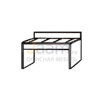 Мебель для гостиниц Офисная тумба под багаж ГР 540 ББ