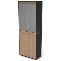 Мебель для персонала Офисный шкаф комбинированный с замком 122Н0041.0012.0023.0025