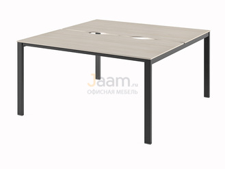 Мебель для персонала Стол-тандем на 2 рабочих места N-42