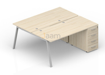Мебель для персонала Составной стол с приставными тумбами (4 громмета) AR2TPG168N072