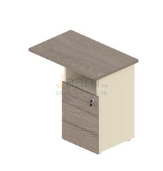 Мебель для персонала Тумба приставная с топом R-32,R-24