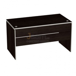 Мебель для персонала Стол прямой с двумя отверстиями под кабель канал V - 1.0 С