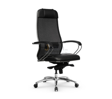 Кресло для руководителя SAMURAI SL-1.04 MPES ЧЕРНЫЙ ПЛЮС