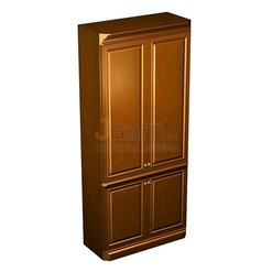 Кабинет руководителя Шкаф для документов с деревянными дверями MI100W