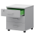 Тумба подкатная с центральным замком Смарт СМТ-3ПЦ 434x450x620
