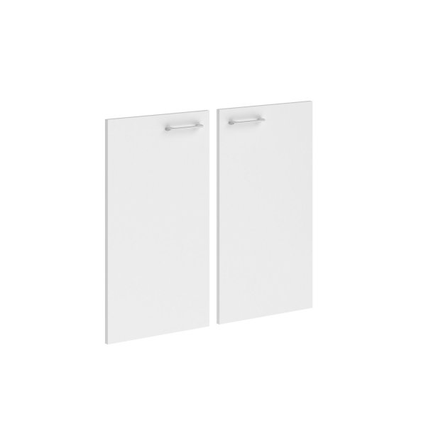 Дверь низкая левая Xten XLD 42-1 L 422x18x765 (Белый)