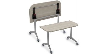 8ФСРР.101 Складной радиусный стол с фиксаторами (1250x600x725)