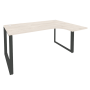 Стол эргономичный правый на О-образном м/к Onix O.MO-SA-4R 1580x1180x750