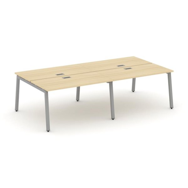 Рабочая станция 2-х сторонняя SN-5A.DRS-042 (2360х1432х750) (Акация Лорка/Металл Серый)