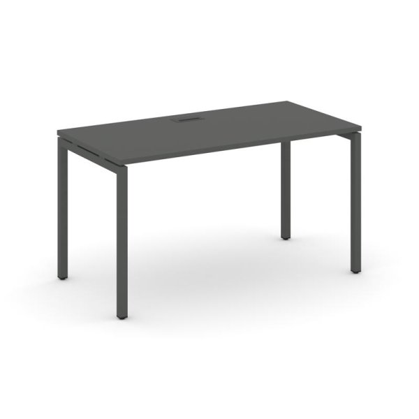 Стол письменный SN-4P.SP-003 (1380х600х750) (Антрацит/Металл Антрацит)