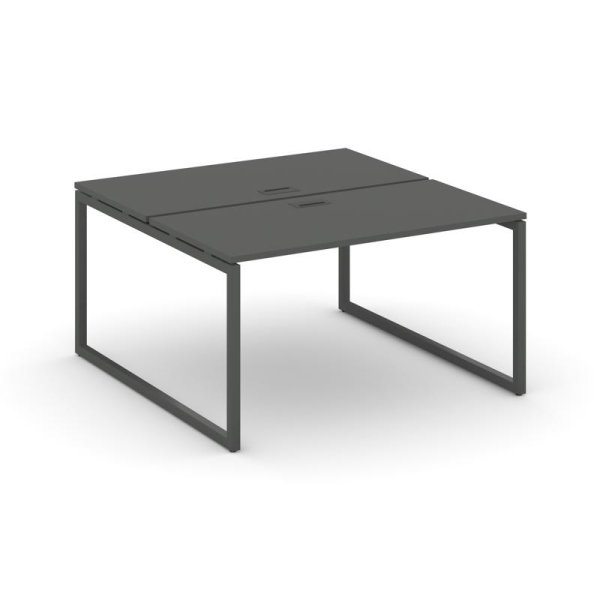Рабочая станция 2-х сторонняя SN-4O.DRS-002 (1180х1232х750) (Антрацит/Металл Антрацит)