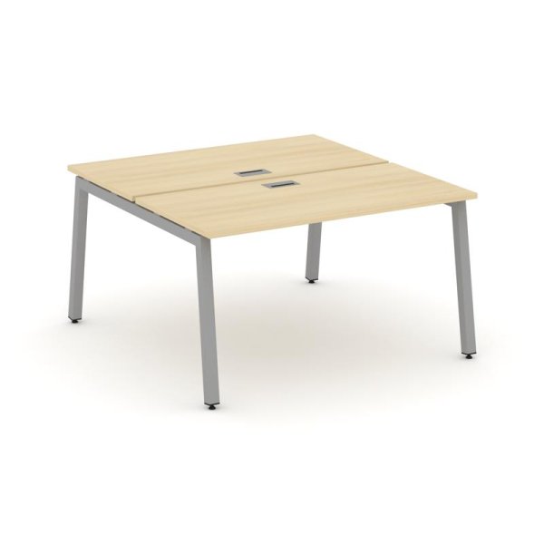 Рабочая станция 2-х сторонняя SN-5A.DRS-003 (1380х1232х750) (Акация Лорка/Металл Серый)
